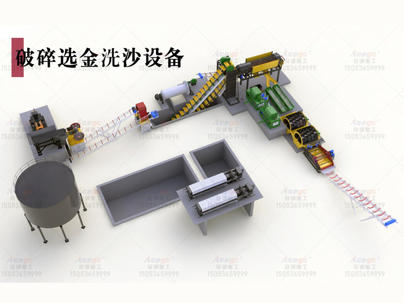 250-300 T/h破碎選金洗沙設備生產(chǎn)線 250-300 T/h破碎選金洗沙設備生產(chǎn)線